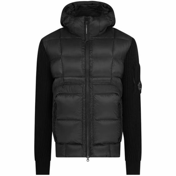 C.P COMPANY Hooded Wool Cardigan